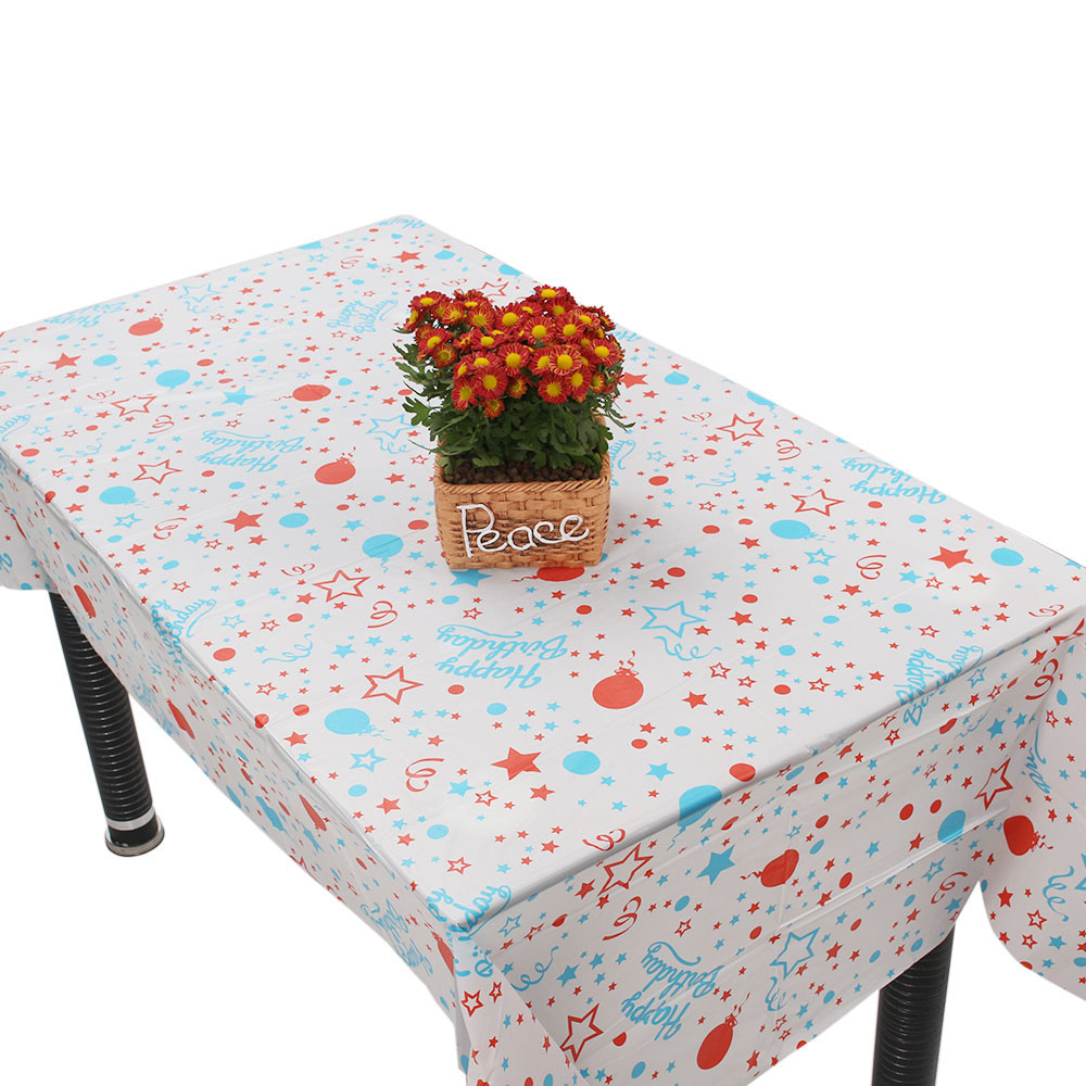 pe tablecloth