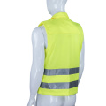 high visibility safety warning vest reflective