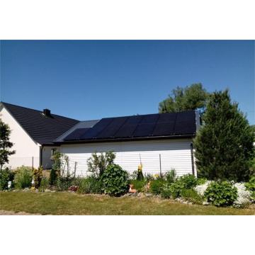 High Technology All Black Residential Molycrystalline Silicon Solar Panels