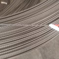 Alta tracción 4.0 mm 5.0 mm de concreto de concreto de hormigón espiral acero alambre de acero acanalado