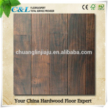 distressed Asian walnut acacia engineered wood flooring