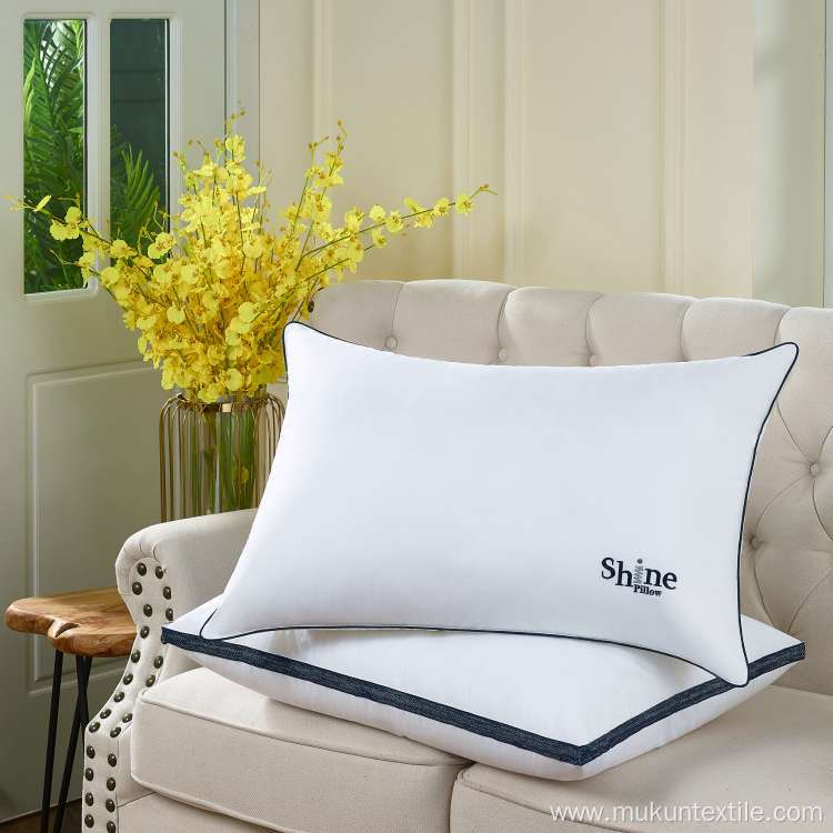 Dust Mite Resistant Plush polyester Gel Pillow