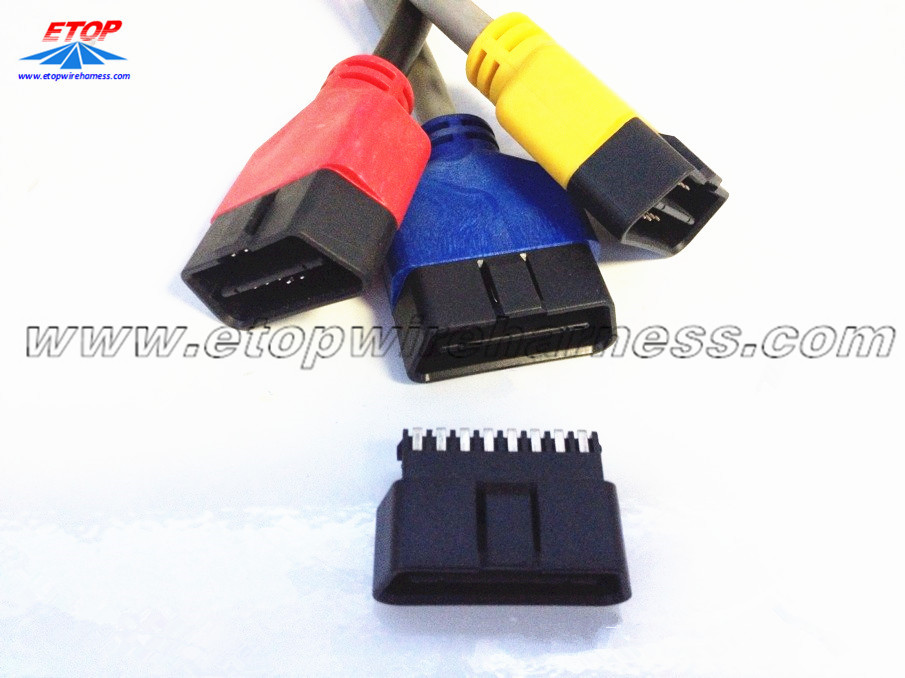 16 conector OBD feminin PIN