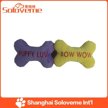 plush bone toy for pets