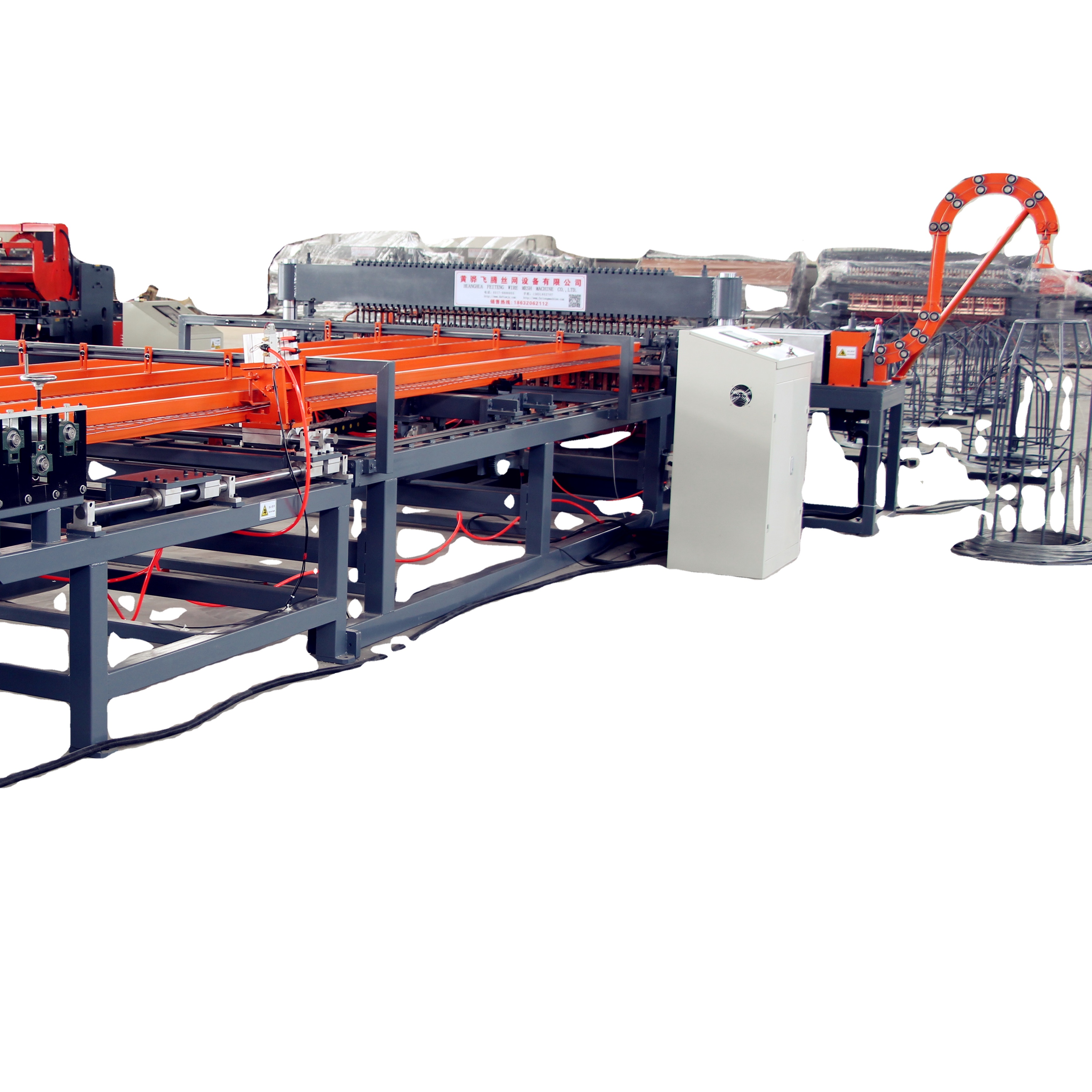 High Quality Heating Facilities Solid Construction Mesh Welding Machine