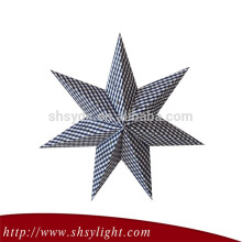 Folding seven corns christmas paper star