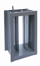 Manual split air volume control valve