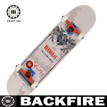 Backfire branded skateboards complete skateboards canadian pro maple skateboard complete Professional best selling skateboards