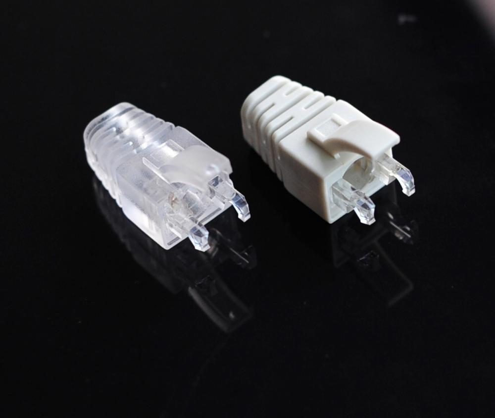 RJ45 الإجهاد الإغاثة التمهيد Cat.6