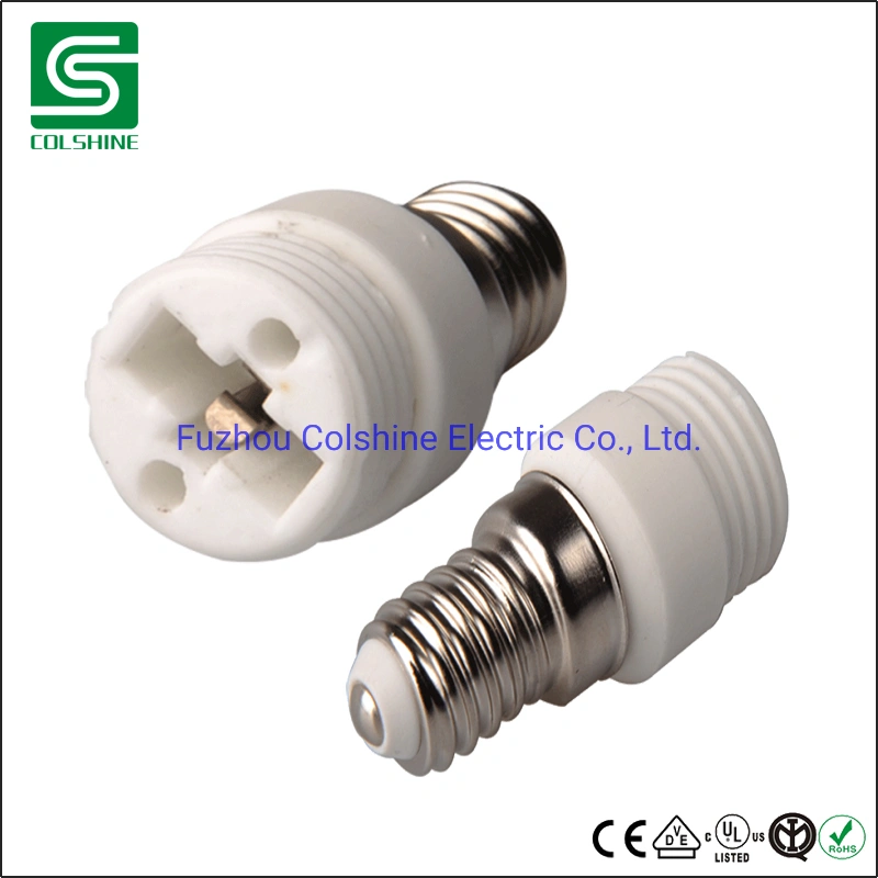 E14 to E27 Lamp Socket Adapter Lamp Base Converter Lampholder