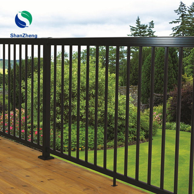 Aluminum Fence with spearhead for garden using sharped top fence