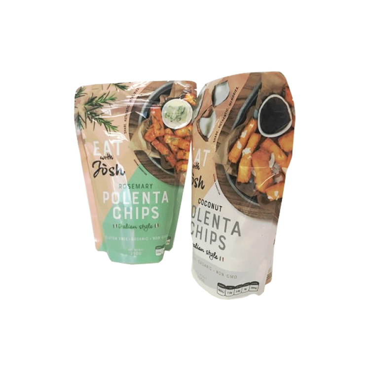 Gravure Printing Accept Customization Biodegradable Food Packaging Plastic Zipper Bag With Window