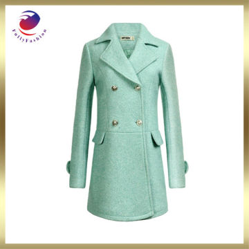 green winter ladies plaid winter coat