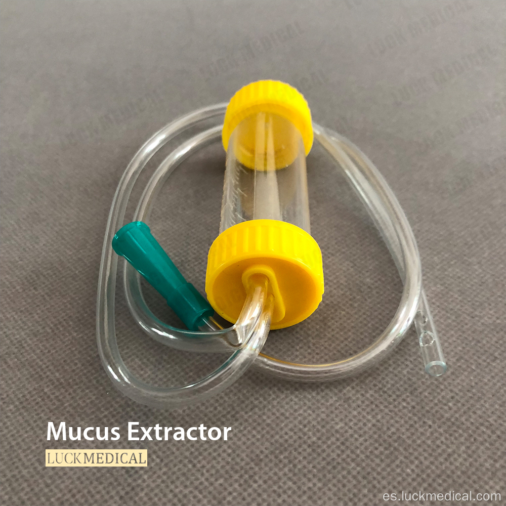 Extractor de moco de plástico desechable