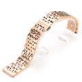 Highly Polished 316L Solid 7 links watch band