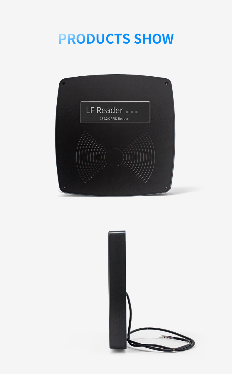 RS232 LF 134.2KHz long range for tracking animal ear tag ISO11784/11785