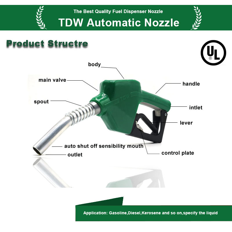 model TDW 11A Fuel Nozzle For Fuel Dispenser