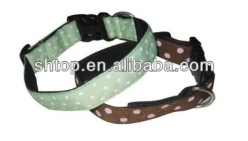 Dog collars factory, ribbon dog collars