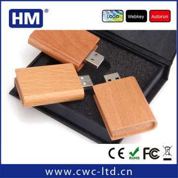 customized android tablet usb driver with wood material