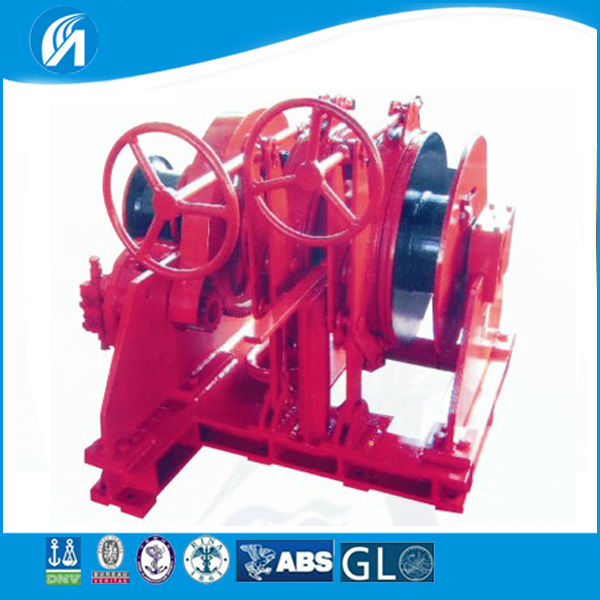 Single type cable lifter hydraulic marine mooring winch for sale