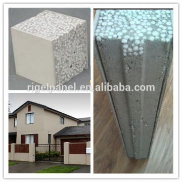 Nonmetal Panel Material and EPS Sandwich Panels Type isolated wall panels