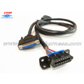 OBD2 M&#39;den OBD2 F ve DB25&#39;e