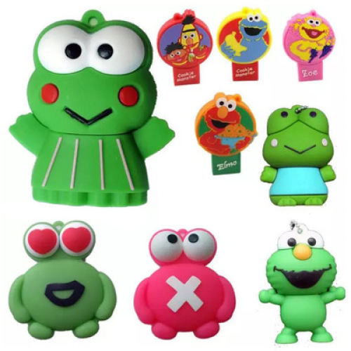 Green Cute Frog USB Flash Drive