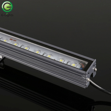 Luz de lavadora de pared lineal LED de aluminio para al aire libre