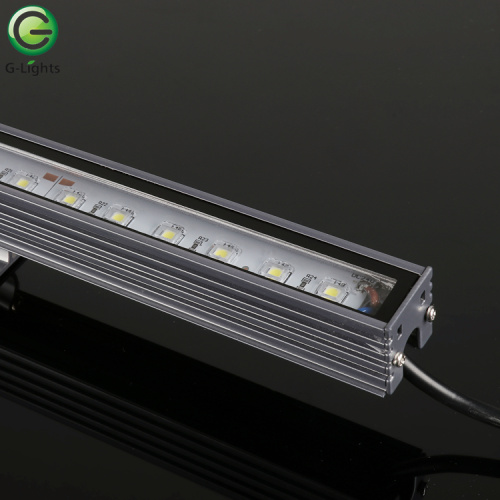 Luce rondella a parete lineare a LED in alluminio per esterno