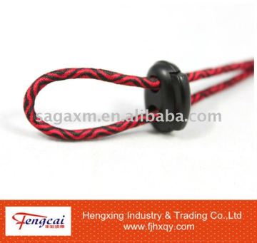 Waving textiles elastic rope with plastic buckle