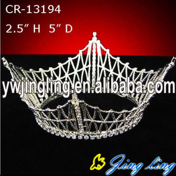 Rhinestone Beauty Queen Crowns