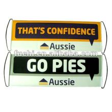 Football Fan Scroll Banner with Custom Printing