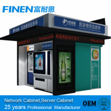 Outdoor Kiosk Bank Sheet Metal Fabrication Customized Processing