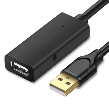 USB 2.0 Active Chipset Bare Copper Extend Male to Female Amplifier Extension Cable