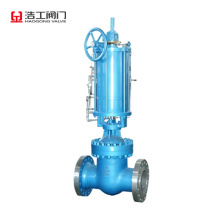 Pneumatic high pressure gate valve