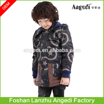 Cool Boy Sublimated Down Coat Cotton Padded Jacket Children Boys Down Jacket