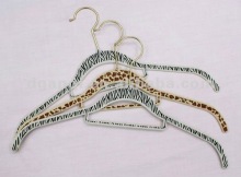 ABS Plastic Leopard Print Hanger / Zebra Print Hanger