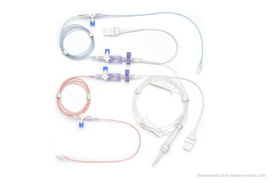 Medical Instrument Product China Single Lumen Disposable Blood Pressure Transducer