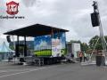 8.8x7.2x6.3m Vloer Mobile Stage Trailer