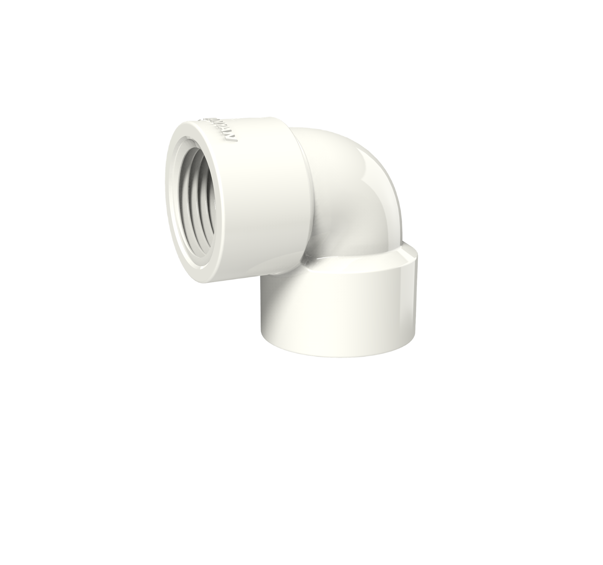 Male Adapter Pipe Fitting BSPT Thread PVC UPVC Plastic Nipple