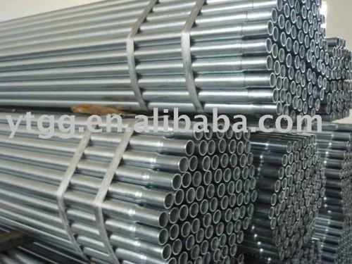 galvanized shrinkage neck Pipe /welded galvanized steel pipe /Seamless galvanized pipe/hot-dip galvanized pipe