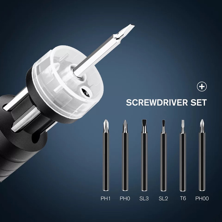 Screwdriver Set Flashlight 