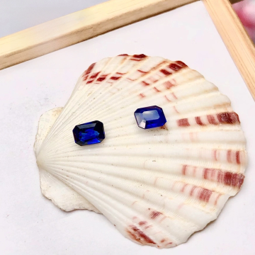 Natural Sapphire Rectangular Small Octagonal Loose Stones