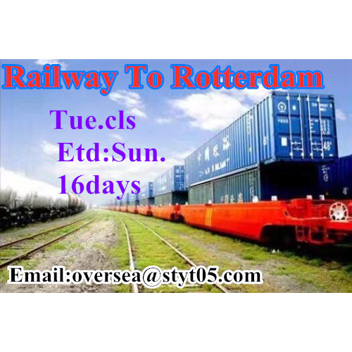 रोटरडम में रेलवे परिवहन