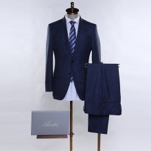 2020 winter bespoke formal suit men fabric 100% wool two piece man classic suit