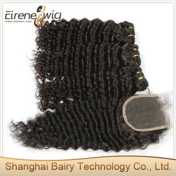 2015 New High Feedback Brazilian Deep Curl Hair Weaving