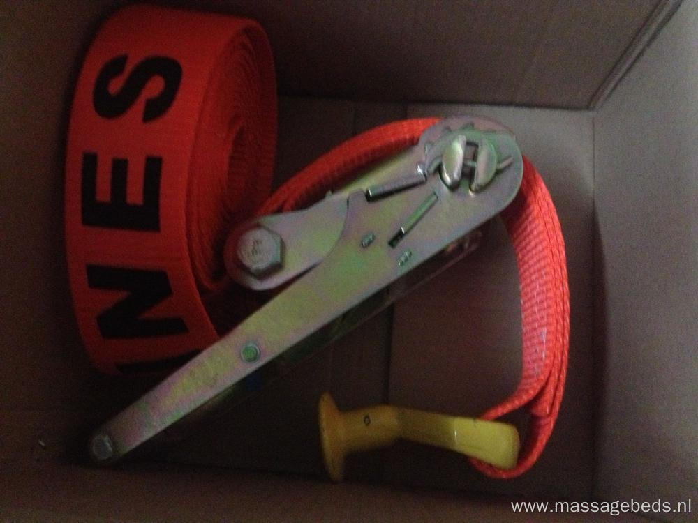 3'' / 75MM Heavy Duty Aluminum Handle  Ratchet Lashing Strap