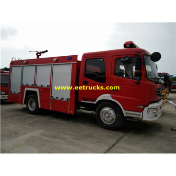 Dongfeng 6000 Litres Fire Fighting Water Trucks