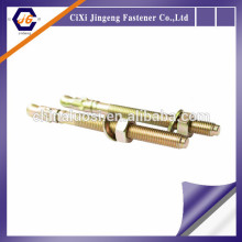 expandable thru bolt yellow zinc plated