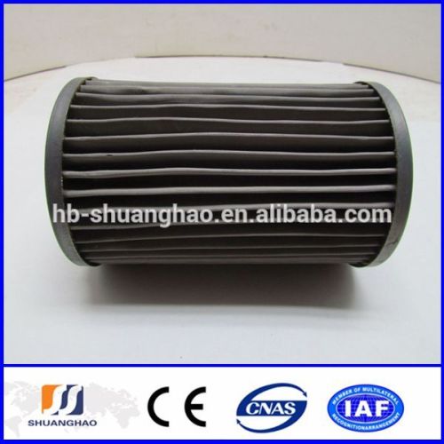 Natural gas stainless steel filter element